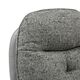 Krēsls ROY Grey Chenille Armchair, 7 image