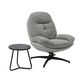 Krēsls ROY Grey Chenille Armchair, 3 image