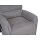 Krēsls SANTAL Anthracite Burlap Armchair, 10 image