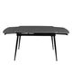 Galds VELA 110-170x75 Armani Grey Matt Table, изображение 3