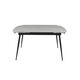Galds VELA 110-170x75 White Marble Matt Table, изображение 3