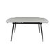 Galds VELA 110-170x75 White Marble Matt Table, изображение 10