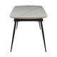 Galds VELA 110-170x75 White Marble Matt Table, изображение 6
