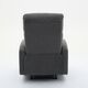 Krēsls VETIVER Grey Burlap Armchair, 5 image