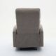 Krēsls VETIVER Light Brown Burlap Armchair, 4 image