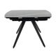Galds VIGO 120-180x80 Black Galaxy Matt Table, изображение 6