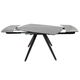 Galds VIGO 120-180x80 Black Galaxy Matt Table, изображение 3
