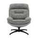Krēsls YORK Grey Chenille Armchair, 4 image