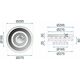 TooLight Griestu lampa Plafon LED APP412-C, 4 image