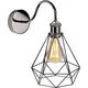 Toolight Lampa Kinkiet Ścienny Loft  392230 Chrom