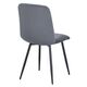 Krēsls BOS Grey Velour Chair