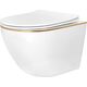 Rea Sanitary Misa WC podwieszana Rea Carlo Mini Tornado NF GOLD EDGE
