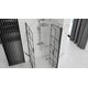 Rea Sanitary Kabina prysznicowa Rea Molier Black Double 80x100, 3 image