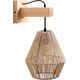 Toolight LAMPA ŚCIENNA KINKIET APP1149-1W Wood