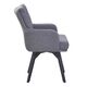 Krēsls LUX Anthracite Boucle Chair, 4 image