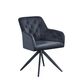 Krēsls MAX Grey Velvet Chair, 4 image