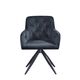 Krēsls MAX Grey Velvet Chair, 5 image