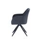 Krēsls MAX Grey Velvet Chair, 6 image
