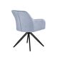 Krēsls MAX Light Blue Velvet Chair, 3 image