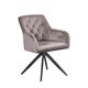 Krēsls MAX Taupe Velvet Chair, 4 image
