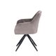 Krēsls MAX Taupe Velvet Chair