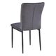 Krēsls RALF Dark Grey Velour Chair
