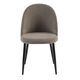 Krēsls SET Grey Velour Chair, 4 image