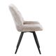 Krēsls ART Beige Chenille Chair, 5 image