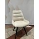 Krēsls ART Beige Chenille Chair, 7 image