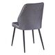 Krēsls DEX Dark Grey Velour Chair