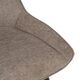 Krēsls GENT Light Brown Burlap Chair, 7 image