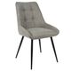 Krēsls GENT Light Grey Burlap Chair