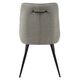 Krēsls GENT Light Grey Burlap Chair, 4 image