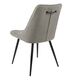Krēsls GENT Light Grey Burlap Chair, 5 image