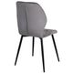 Krēsls KEN Light Grey Velvet Chair, 5 image