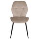 Krēsls KEN Taupe Velvet Chair, 2 image