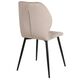 Krēsls KEN Taupe Velvet Chair, 4 image