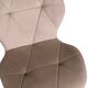 Krēsls KEN Taupe Velvet Chair, 5 image