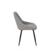 Krēsls KENT Grey / Black Chair, 3 image
