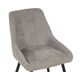 Krēsls KENT Grey / Black Chair, 5 image