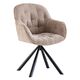 Krēsls ORION Light Brown Chenille Chair, 3 image