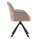 Krēsls ORION Light Brown Chenille Chair