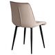 Krēsls RON Taupe Velvet Chair, 4 image