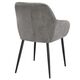 Krēsls SAM Light Grey Corduroy Chair, 6 image