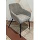 Krēsls SAM Light Grey Corduroy Chair