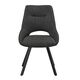 Krēsls TAO Dark Grey Burlap Chair, 3 image