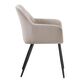 Krēsls UGO Light Brown Velvet Chair