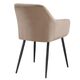 Krēsls UGO Taupe Velvet Chair, 4 image
