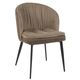 Krēsls YUG Dark Brown Burlap Chair, 2 image