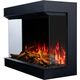 Elektriskais kamins AFLAMO Superb 3D 80 Iebūvējamais, 9 image